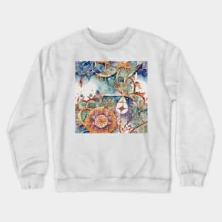 Celestial Mandala Magic Crewneck Sweatshirt